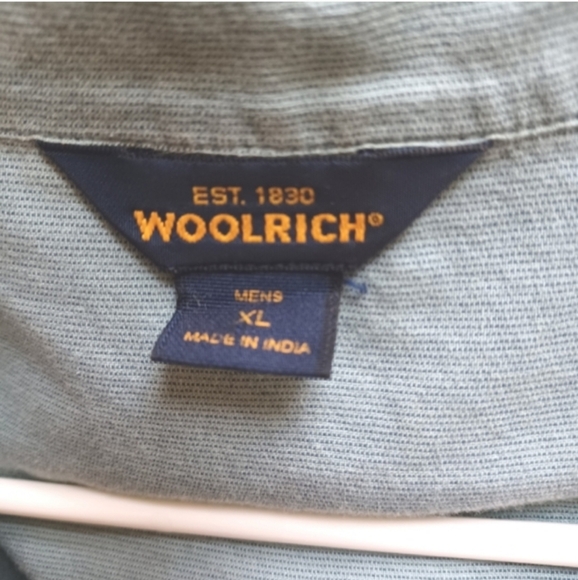 Woolrich Button-down Short Sleeve Men's Shirt XL - Picture 4 of 9